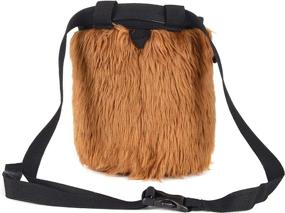 img 2 attached to 🐒 Climbing in Style: Monkey Chalk Bag - Cool Animal Edition for Rock Climbing