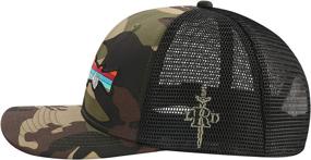 img 2 attached to 🧢 HDE Trucker Hat - High-Performance Outdoor Snapback Adventure Hats for Men