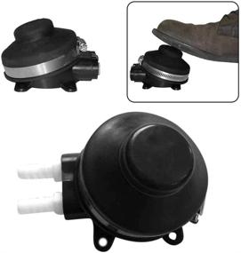 img 4 attached to 🚣 Compact Marine Foot Operated Pump for Fresh & Salt Water - KOET KOET Foot Water Pump: Self-Priming Transfer Pump for Wash Basin, RV Toilet, Yacht Bilge