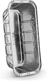 img 4 attached to Алюминиевые одноразовые прямоугольные сковороды Propack для обжарки
