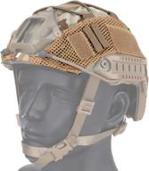 🔥 military-grade lanzon tactical multicam helmet cover for fast style helmets (helmet not included): enhance stealth and protection logo