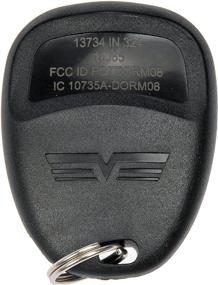 img 1 attached to 🔑 Dorman 13734 Keyless Entry Remote 3 Button: Compatible with Specific Models for Enhanced SEO