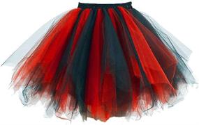 img 1 attached to MsJune Womens Vintage Petticoats Crinolines