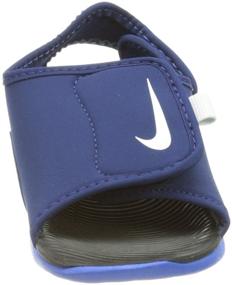 img 3 attached to 👶 Nike Sunray Adjust 5 V2 DB9566-001: Идеальные сандалии для малышей/малышей на весь день комфорта и прочности