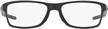 oakley ox8089 rectangular prescription eyeglass logo