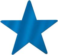 ✨ beistle 36-count 9-inch foil star cutouts logo