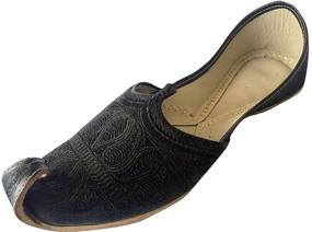 img 4 attached to 👟 Authentic Step Style Khussa: Timeless Pakistani Punjabi Footwear