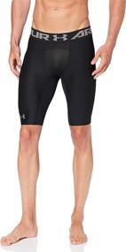 img 4 attached to Under Armour Men's HeatGear Armour 2.0 9-inch Compression Shorts: Stay Cool and Compressed!