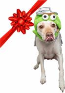 pet krewe large oscar the grouch dog costume - suitable for small, medium, large, and 🐶 extra large pets - ideal for halloween, christmas holiday, parties, photoshoots - great gifts for dog lovers логотип