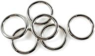 steel rings welded nickel plate crafting logo