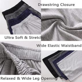 img 2 attached to Admireme Sleepwear Bottoms Pockets X Large Men's Clothing in Sleep & Lounge