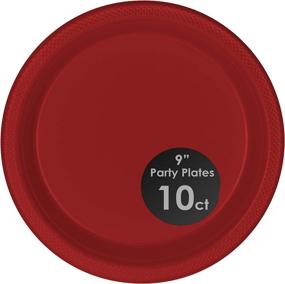 img 2 attached to 🎉 DecorRack Plastic Disposable Tableware: Perfect for Birthday Food Service Equipment & Supplies