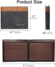 img 2 attached to 👜 Imeetu Vintage Wallet: Stylish Leather Bifold for Men - Wallets, Card Cases & Money Organizers