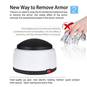 img 1 attached to 💅 Portable Automatic Gel Nail Polish Remover Machine - Steam Acrylic Nail Polish Remover Device, Efficiently Removes All Types of Nail Polish in Just 5 Minutes! Ideal for Beauty Salons and Home Use