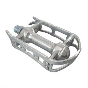 img 1 attached to 🚴 MKS Sylvan Road Pedals Silver: Durable 9/16 Inch Cycling Pedals