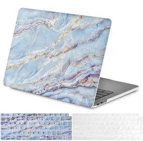 img 4 attached to RICNUS Laptop Case For Ma-Book Air 13 Inch ( Touch ID ) 2020/2019/2018 Release (Model A2337/A2179/A1932) Hard Shell Cover Compatible Newest Ma-Book Air 13 Inch