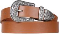 vintage western cowgirl women's accessories: women's western belts logo