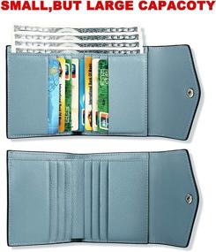 img 3 attached to Женский блокирующий кошелек Bifold Leather