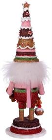 img 2 attached to 🎄 Kurt S. Adler 17.5-Inch Hollywood Gingerbread Tree Hat Nutcracker, Multi: A Festive Holiday Delight!