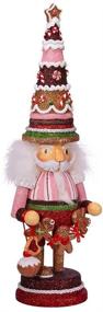 img 1 attached to 🎄 Kurt S. Adler 17.5-Inch Hollywood Gingerbread Tree Hat Nutcracker, Multi: A Festive Holiday Delight!