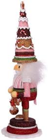 img 3 attached to 🎄 Kurt S. Adler 17.5-Inch Hollywood Gingerbread Tree Hat Nutcracker, Multi: A Festive Holiday Delight!