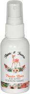 🌹 freshen up with flora & fauna powder room rose scented deodorizing fragrance logo