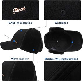 img 1 attached to Winter Earflap Strapback Elmer Baseball Sports & Fitness and Team Sports