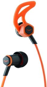 img 3 attached to 🎧 V-MODA Forza In-Ear Hybrid Sport Headphones - Apple Devices, Orange: 3-Button Remote & Microphone Included