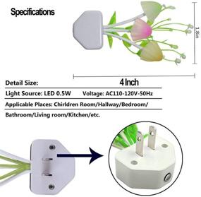 img 1 attached to Сенсорный ночной свет, изменяющий гриб