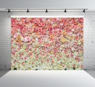 sjoloon 7x5ft floral photography backdrop for valentine's day, weddings, and spring blooms - studio props for photographers (model: 10938) logo