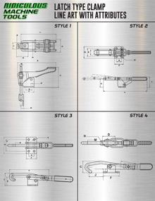 img 3 attached to 700LB U КРЮЧКОВАЯ ЗАЩЕЛКА ИЗ НЕРЖАВЕЮЩЕЙ СТАЛИ 331 SS