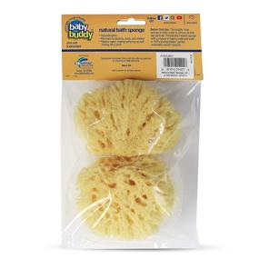 img 3 attached to 🛁 Baby Buddy Premium Sea Wool Sponge - Ultra Soft Natural Bath Sponge for Tender Baby Skin (4in) - Biodegradable, 2 Pack