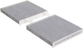 img 3 attached to Fram Fresh Breeze Cabin Air Filter, CF12156 with Arm & Hammer Baking Soda for BMW Vehicles - Optimal White