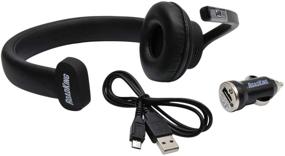 img 1 attached to 🎧 Enhanced Noise-Canceling Bluetooth Headset with Mic for Hands-Free - RoadKing RKING950 Premium