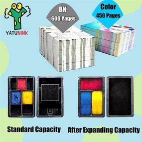img 3 attached to 🖨️ YATUNINK Remanufactured Ink Cartridges for Canon PG-245XL CL-246XL: High-Quality, Affordable Alternative for Canon TR4520 MG2522 MG2920 MG2922 TS3122 MX490 MX492 Printers (2 Pack)