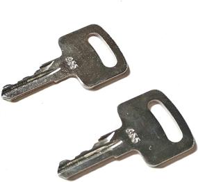 img 2 attached to 🔑 JEENDA (10) Ignition Keys 455 for Scissor Lift Boom Lifts: Genie Skyjack, Terex, Snorkel, Manlift, Upright – Ultimate Key Set for Lift Equipment