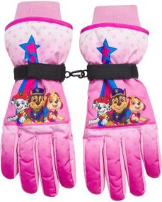 img 4 attached to Nickelodeon Girls Paw Patrol Gloves