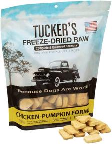 img 2 attached to 🐶 Tucker's Freeze Dried Raw Dog Food Review: Chicken & Pumpkin Formula 14oz