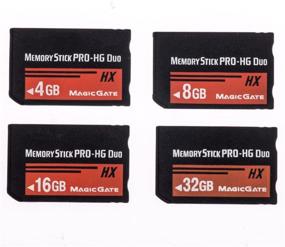 img 1 attached to Optimized Original 64GB Memory Stick Pro-HG Duo MS-HX64A for PSP 1000 2000 3000 - Enhanced Accessories Card Speed