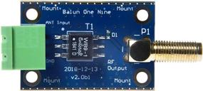 img 3 attached to Balun One Nine v2 Barebones: Affordable 9:1 HF Antenna Balun and Unun for Shortwave with Input Protection, Ideal for RTL-SDR, Ham It Up & SDRPlay