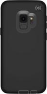 speck presidio sport drop protection case for samsung galaxy s9 - black/gunmetal grey (110127-6683) logo