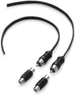 enhance your audio system: jl audio xd-clraic2-sw rca to speaker wire plugs for seamless connectivity logo