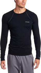 img 2 attached to Columbia Baselayer Heavyweight Sleeve Black Men's Clothing