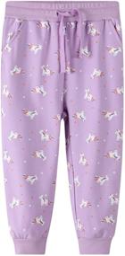 img 2 attached to 👶 Boys' Toddler Joggers Sweatpants: Stylish Playwear Trousers for Little Ones