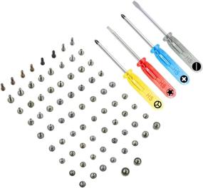 img 4 attached to 🔧 MMOBIEL Complete Screw Set Replacement for iPhone 5S/SE (White-Space Grey): High-Quality, incl. 3X Screwdrivers