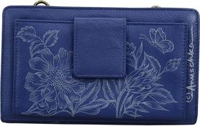 img 2 attached to 👜 Stylish Anuschka Handbags Phone Crossbody Wallet - Perfect Women's Handbags & Wallets Combo!