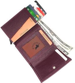 img 1 attached to 👝 Authentic Leather Men's West Polo Wallets: Wallets, Card Cases & Money Organizers