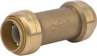 🦈 sharkbite brass check valve, 3/4 inch x 3/4 inch, push-to-connect copper, pex, cpvc - u2016-0000lfa логотип
