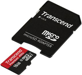 img 2 attached to 💾 Transcend 16ГБ MicroSDHC Карта памяти Class 10 UHS-1 с адаптером - высокая скорость до 60МБ/с (TS16GUSDU1P)