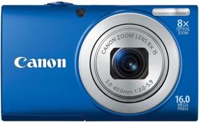 img 4 attached to 📷 Canon PowerShot A4000IS 16.0 MP Digital Camera with 8x Optical Image Stabilized Zoom, 28mm Wide-Angle Lens, 720p HD Video Recording, 3.0-Inch LCD (Blue) - Improved SEO-friendly Version (OLD MODEL)
